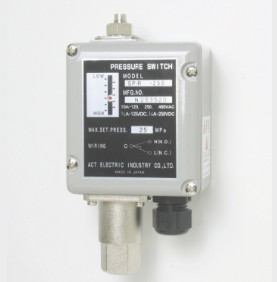 アクト電機工業(yè)株式會社  壓力開關(guān) SP-RV-150(AC/DC共用)